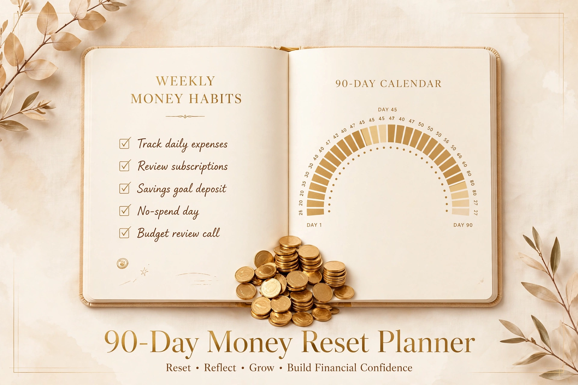 90-Day Money Reset Planner